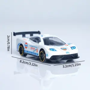 Miniature 1:64 Scale Diecast Racing Car 8 Sdc5e184d28a044dca2fb895b39c8bb5bC