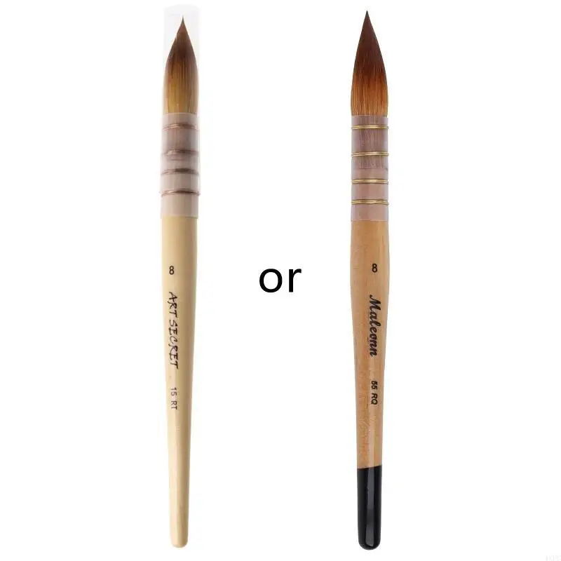Elegant Handmade Watercolor Brush for Artists 8 Elegant Handmade Watercolor Brush for Artists - Image 8