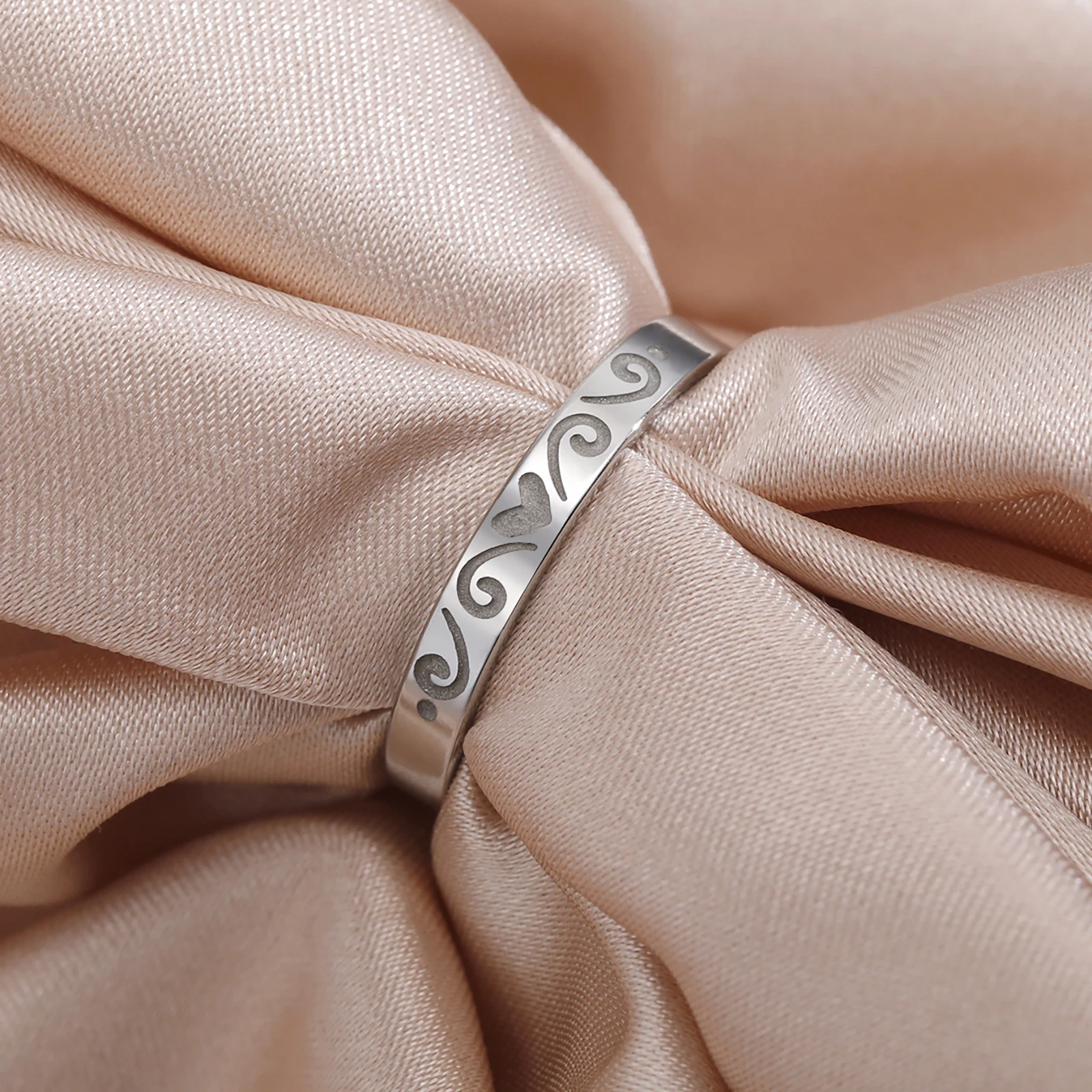 Elegant Gold Heart Ring for Women 2 Elegant Gold Heart Ring for Women - Image 2