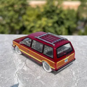 Vintage Crock Wagon Red Pickup Diecast Model 9 Sdc8fca95fd58409faaa1fbc7d2523926N