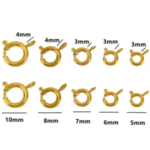Stainless Steel & Gold Spring Clasp Set for Jewelry 9 Sdc9fa99db750408c991473f3c3c99eb6N