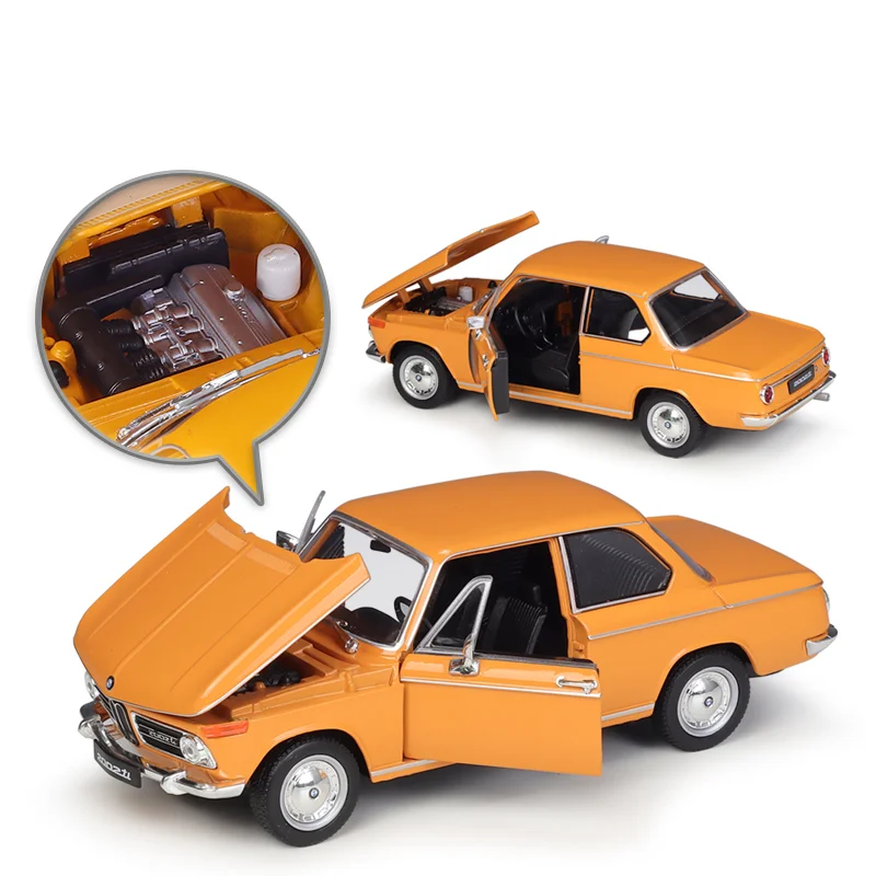 BMW 2002 Ti Coupe 1:24 Diecast Model 3 BMW 2002 Ti Coupe 1:24 Diecast Model - Image 3