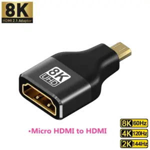 8K/4K HDMI 2.1 Mini Adapter for High-Resolution Video 18 Sdcbab350e8874cd2a1201b4f4a193dd1A