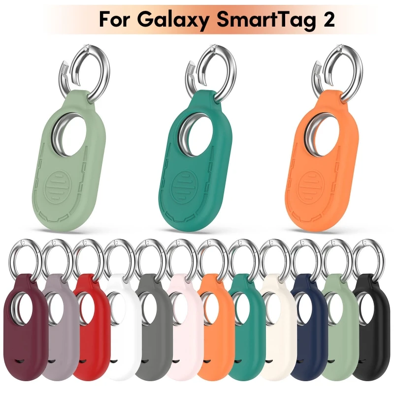 Vibrant Silicone Case for Samsung Galaxy Smart Tag 2 1 Vibrant Silicone Case for Samsung Galaxy Smart Tag 2