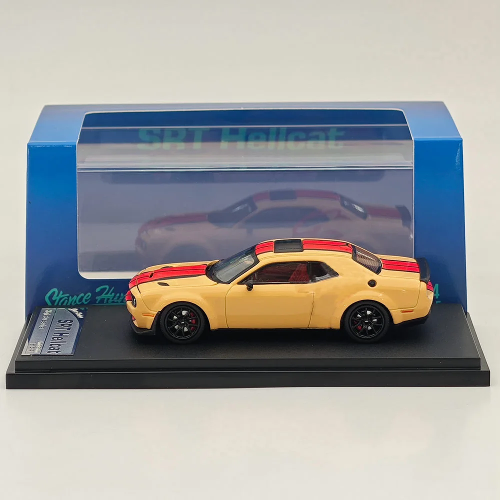 Diecast 1:64 SRT Hellcat Model in Red or Yellow 7 Diecast 1:64 SRT Hellcat Model in Red or Yellow - Image 7