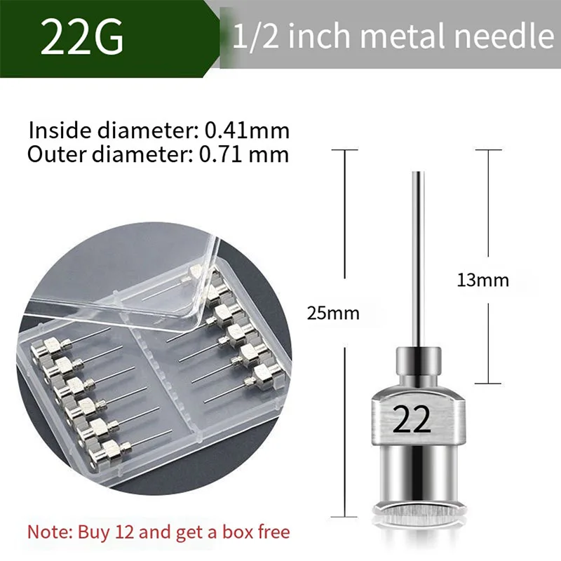 Stainless Steel Needle Tip Set for Repairs 8 Stainless Steel Needle Tip Set for Repairs - Image 8