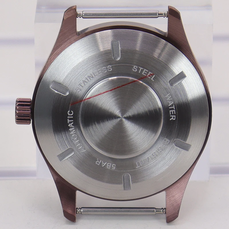 40mm Stainless Steel Watch Case for Diver and Pilot 6 40mm Stainless Steel Watch Case for Diver and Pilot - Image 6