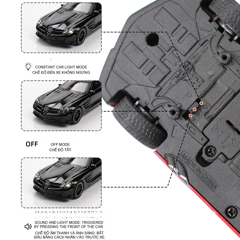 Silver 1:32 Scale Diecast Supercar Model 3 Silver 1:32 Scale Diecast Supercar Model - Image 3