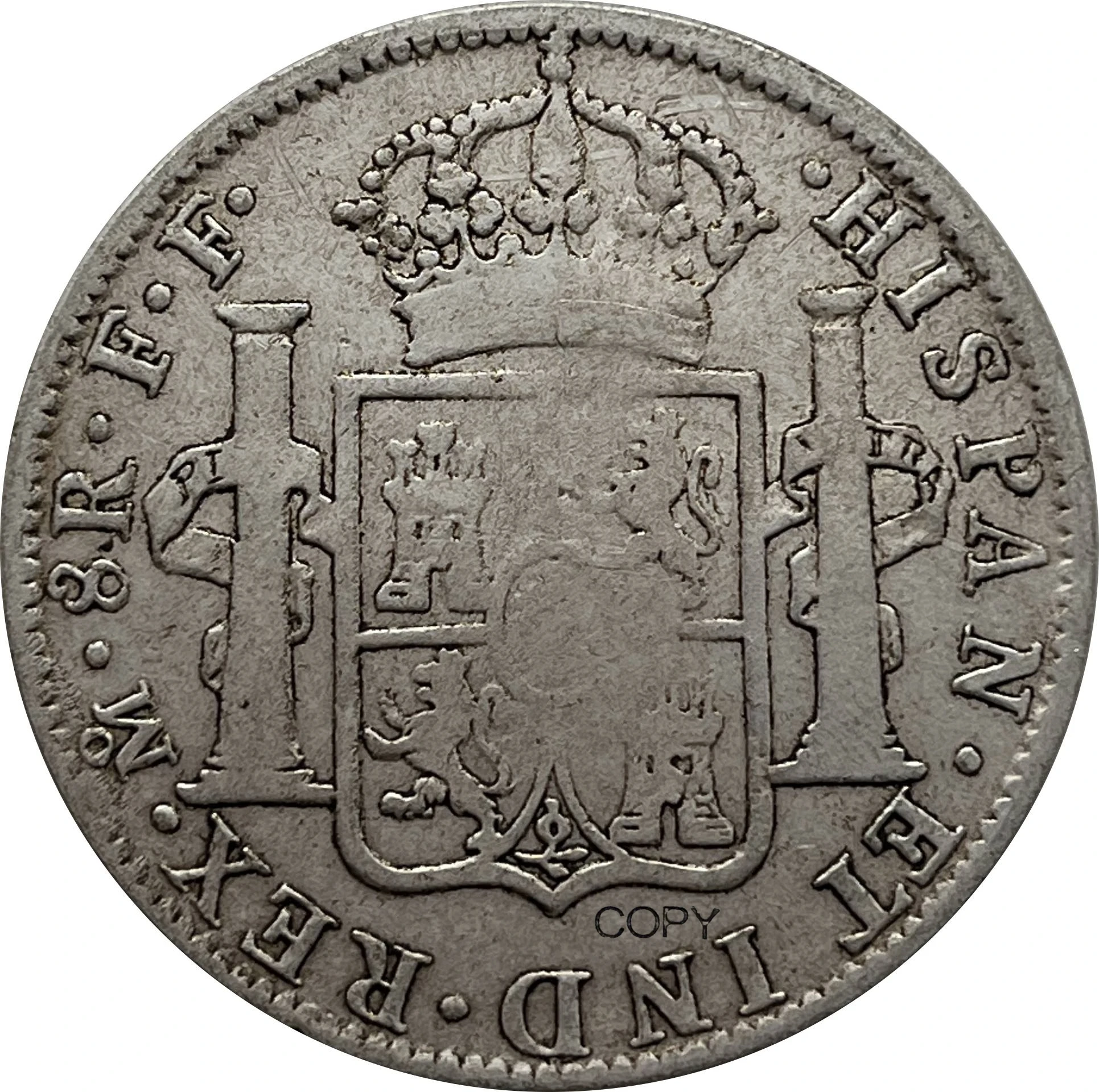 1778 Carlos III Vintage Coin Replica 6 1778 Carlos III Vintage Coin Replica - Image 6