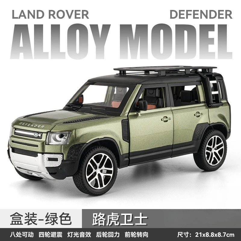 1:24 Scale Defender Off-Road SUV Model 7 1:24 Scale Defender Off-Road SUV Model - Image 7