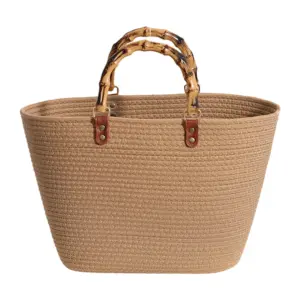 Cotton Woven Summer Handbag with Bamboo Handle 11 Sdd3a6ce4d57f4df6a01b70ae4efe16f6i