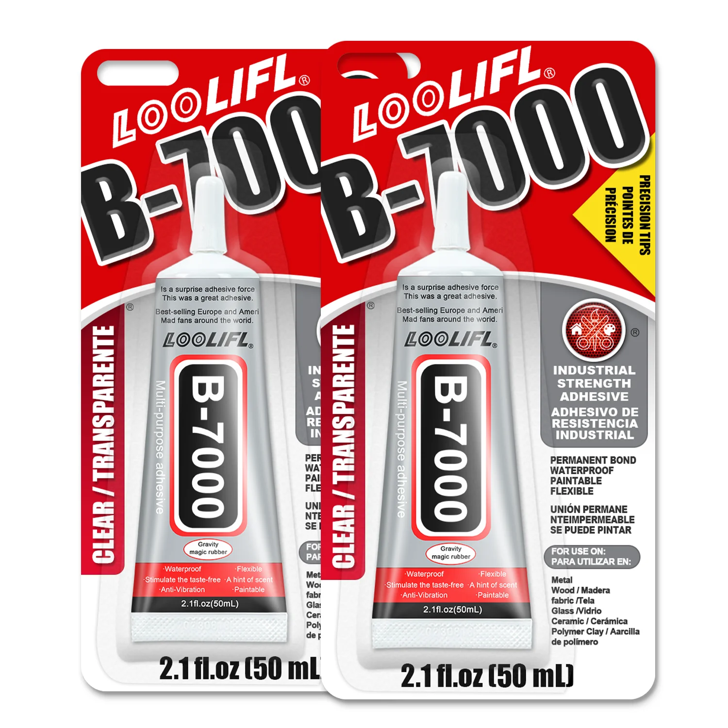 LOOLIFL B7000 Super Glue 50ml for Multi-Material Bonding 8 LOOLIFL B7000 Super Glue 50ml for Multi-Material Bonding - Image 8