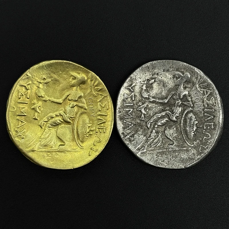 Alexander the Great Replica Coin - 29.5mm Copper 2 Alexander the Great Replica Coin - 29.5mm Copper - Image 2