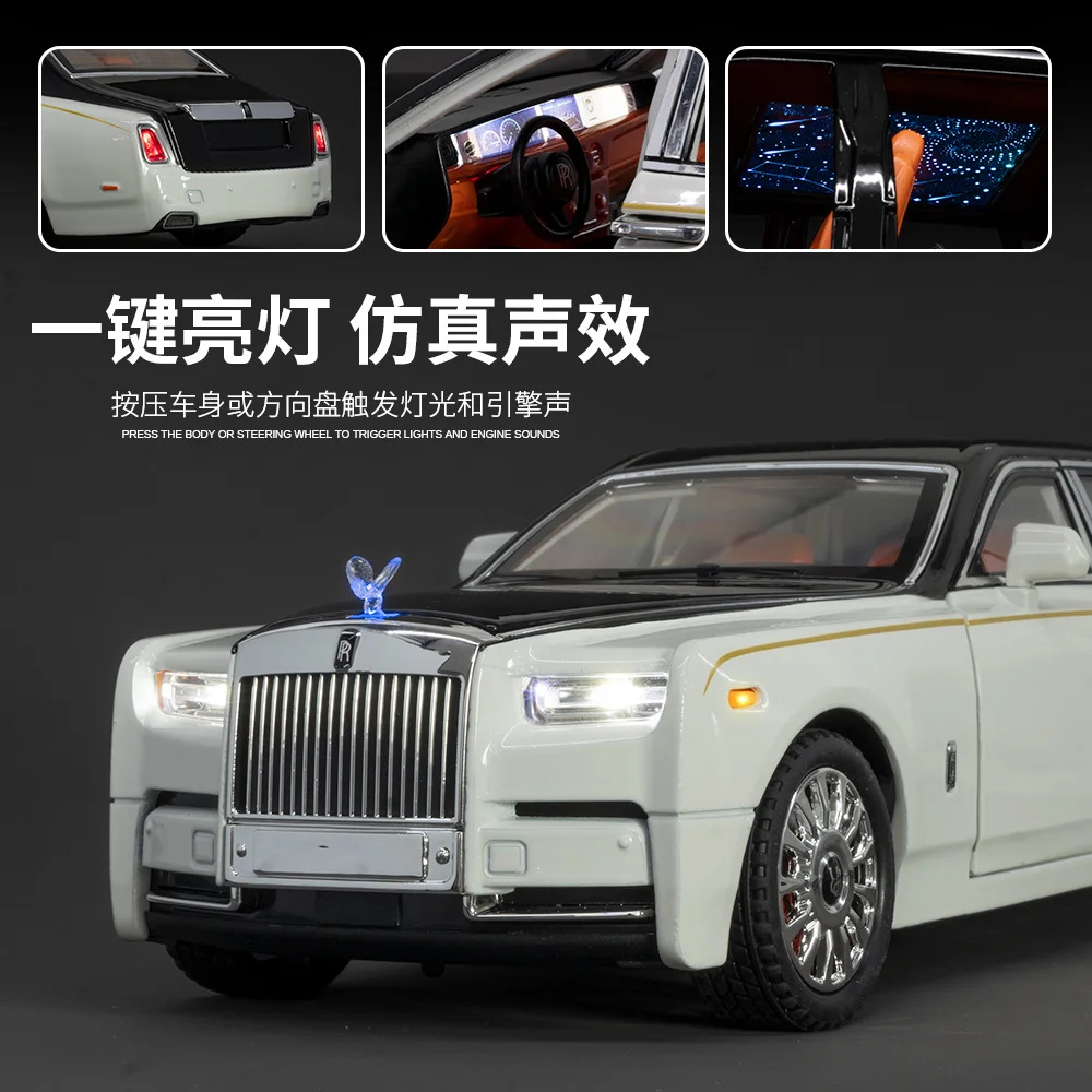 Rolls Royce Phantom 1:18 Scale Diecast Model 3 Rolls Royce Phantom 1:18 Scale Diecast Model - Image 3
