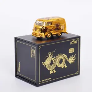 Gold Diecast Car Model of Year of the Dragon 9 Sddb0c61f0cfb4b62a0a609c7b412f640y