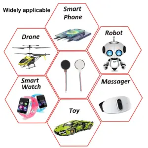 Set of Five Micro DC Vibration Motors 10x2-3.4mm 11 Sdde7cabac182468d9212cde03b88432fY