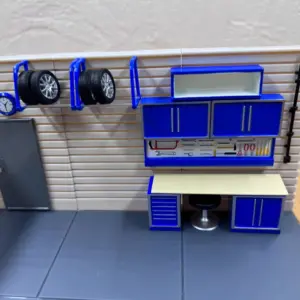 1:43 Scale Auto Repair Scene Display Model 12 Sddfbed3f5b8146168401d85dca6c5dbex