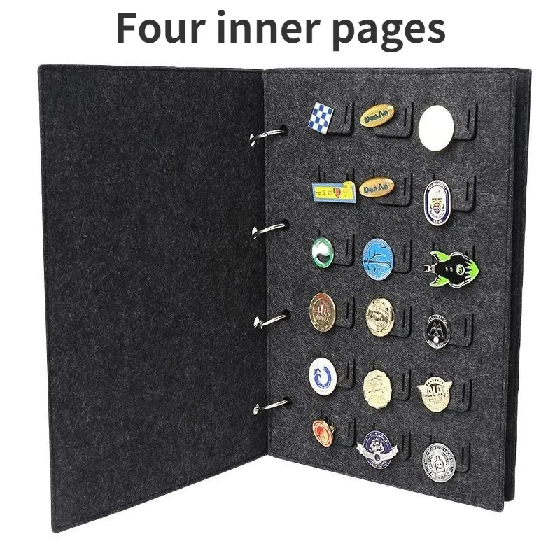 Elegant Felt Jewelry Organizer Book 2 Elegant Felt Jewelry Organizer Book - Image 2