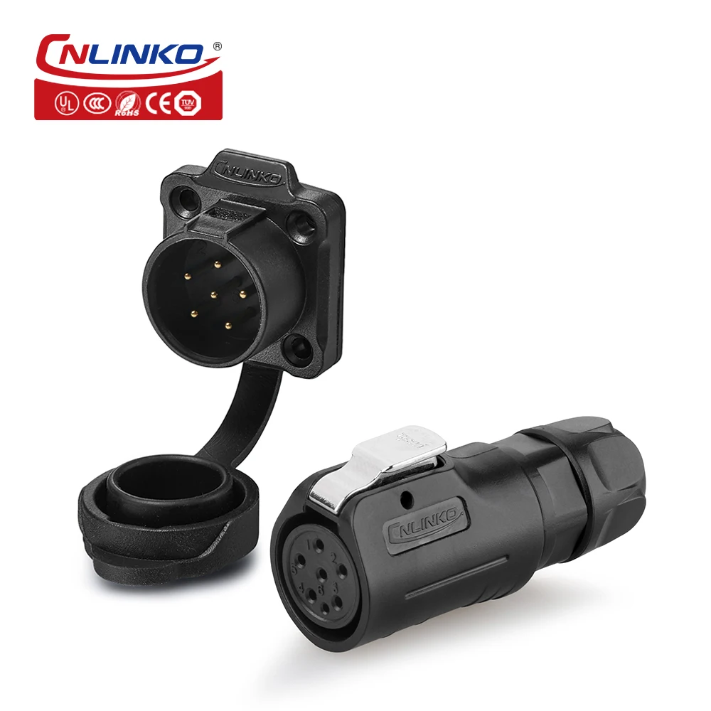 Waterproof Industrial Connector Set, 2-8 Pins 9 Waterproof Industrial Connector Set, 2-8 Pins - Image 9