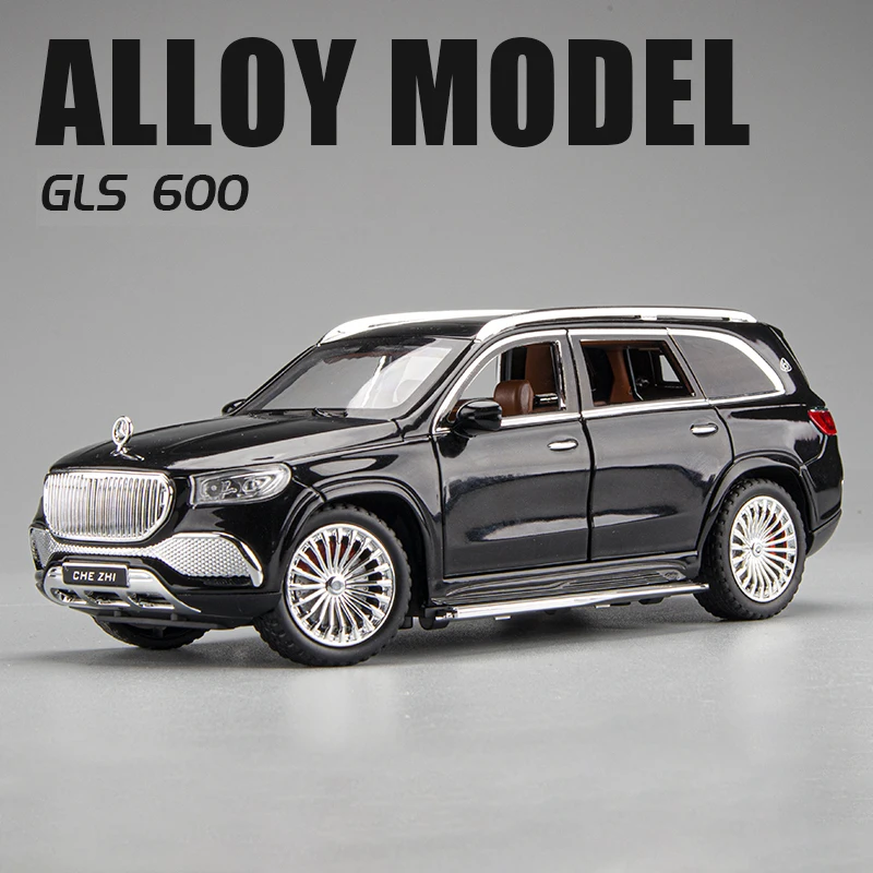 Black Maybach GLS600 SUV Model 1:24 Scale 4 Black Maybach GLS600 SUV Model 1:24 Scale - Image 4
