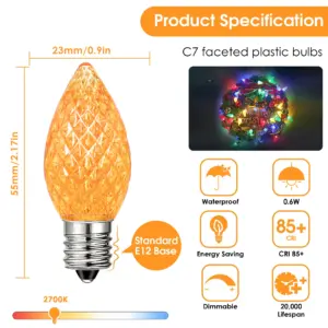 Vibrant Connectable LED Christmas String Lights 13 Sde4c0623b39644368f53d27de5068f4f3