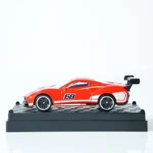 1:64 Flame Red Die-Cast Race Car 8 Sde5a6410bcce4138aeb3d162e0512cb7z