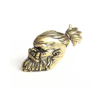 Orcish Warrior Head Brass Bead for Jewelry 8 Sde859012a6d24b8daff23b4d6cf3b6b4q