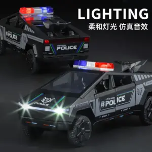 1:24 Scale European-American Police Pickup Truck 8 Sde969cb6cc164c9f947ad4abebaafc1e0