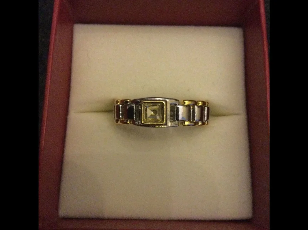 Modern Men’s Punk Geometric Engagement Ring 3 Modern Men’s Punk Geometric Engagement Ring - Image 3