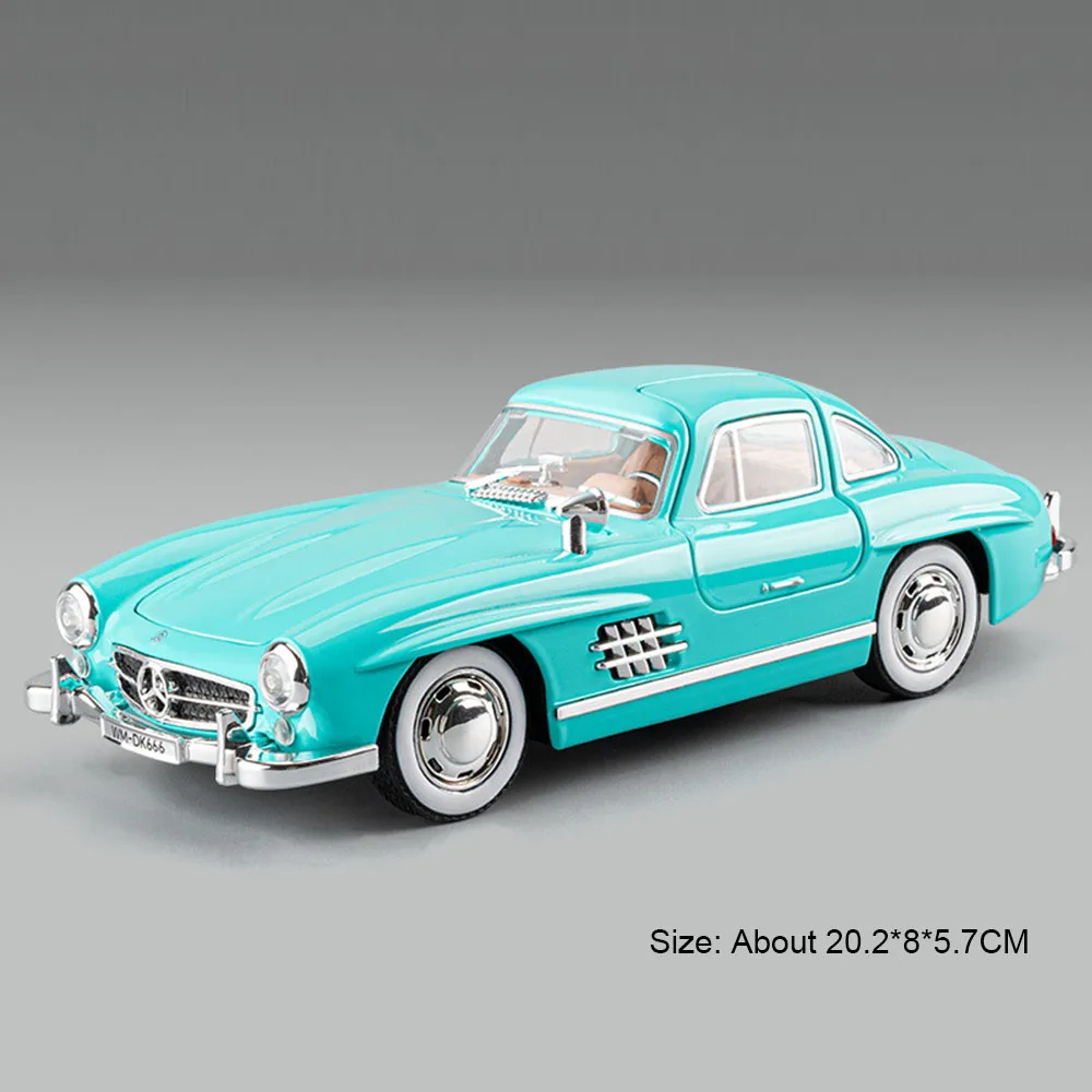Mercedes-Benz 300SL Diecast Model in Red 9 Mercedes-Benz 300SL Diecast Model in Red - Image 9