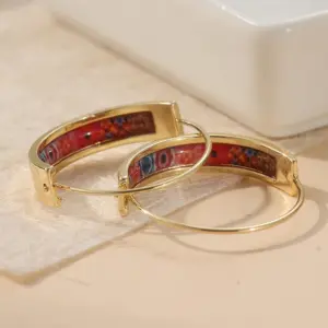 Gold Floral Hoop Earrings for Women 6 Sdea42fcae3064905808416a5c23ba5f5g