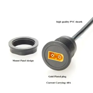 30cm XT60 Male to Female Extension Cable 8 Sdeab0592737b4e54a6eafaf01ff80e25p