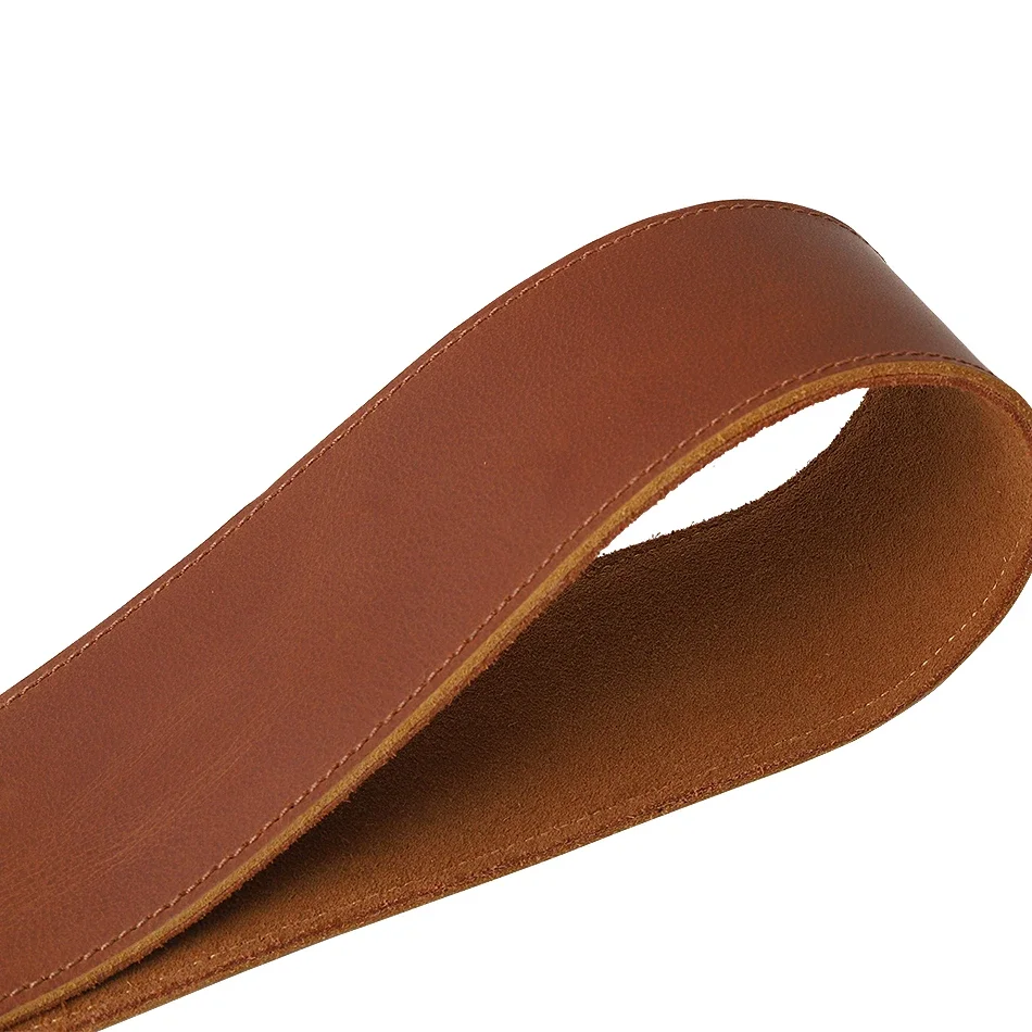 Vintage Leather Guitar Strap for Electric & Acoustic Guitars 4 Vintage Leather Guitar Strap for Electric & Acoustic Guitars - Image 4
