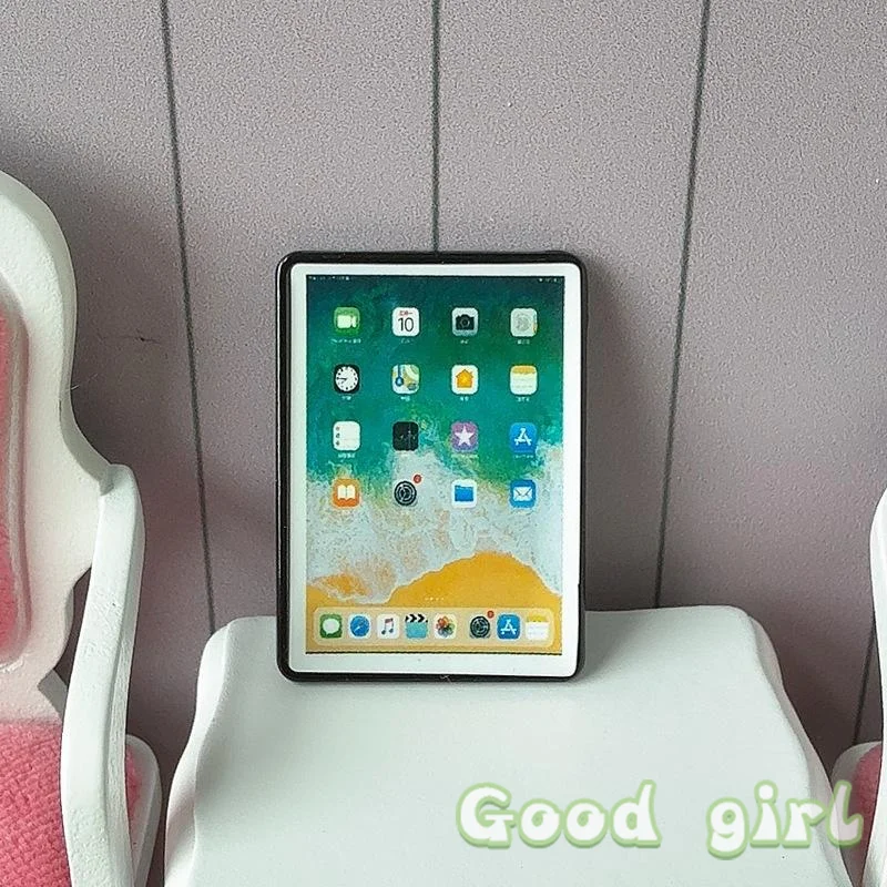 Miniature Dollhouse Tablet - 1/6 & 1/12 Scale 3 Miniature Dollhouse Tablet - 1/6 & 1/12 Scale - Image 3