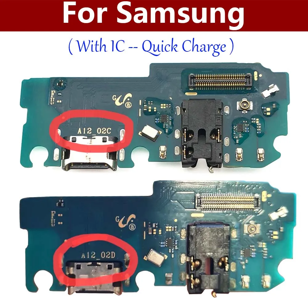 Samsung A12 Flex Cable Replacement for A125/A127 2 Samsung A12 Flex Cable Replacement for A125/A127 - Image 2