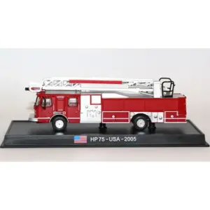 1/87 Scale American Hp75 Fire Truck Model 6 Sdedb1f76467a47eb9fc9107b9c6c5b6a2