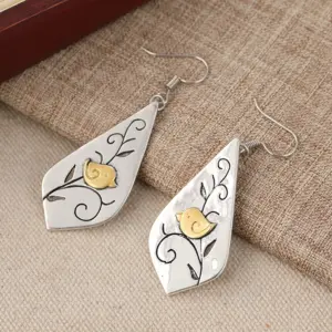 Vintage Silver Drop Earrings with Animal Motifs 9 Sdedc9ac4e3f14843ae318a37f42e4a382