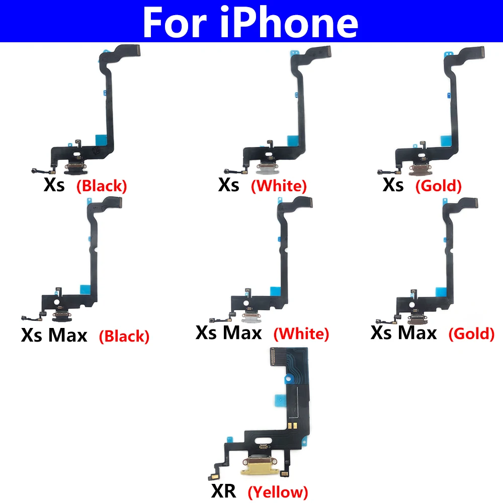 iPhone X/XS/XS Max/XR USB Port Flex Cable Repair 3 iPhone X/XS/XS Max/XR USB Port Flex Cable Repair - Image 3