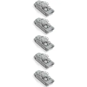 T-28 Tank Model Set 1/144 Scale (Set of 5)