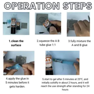 High-Temp AB Epoxy Resin Super Glue 6ml/25ml 13 Sdf3944fa4f5b4fab8e875e8213dd999cl