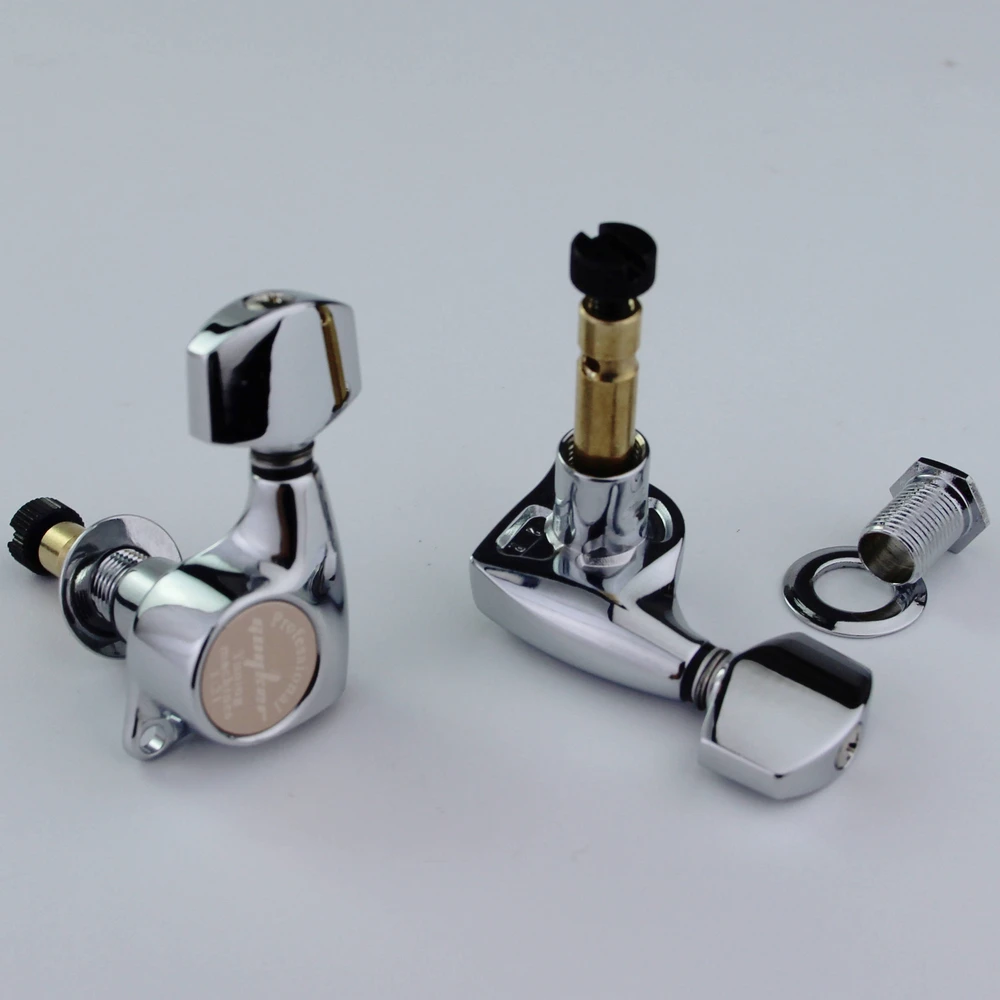 Chrome Locking Tuners for LP and SG Guitars 4 Chrome Locking Tuners for LP and SG Guitars - Image 4