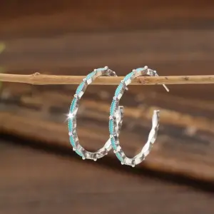 Vintage Bohemian Silver Hoop Earrings 11 Sdf4766d109d74418aa4e54d7a162f3271