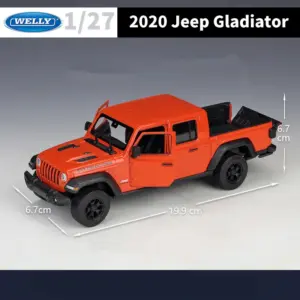 White 1:27 Scale Jeep Wrangler Rubicon Diecast Model 14 Sdf5447d5747a434583b793957c092974j