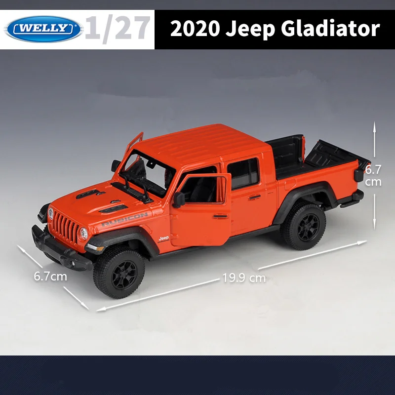 White 1:27 Scale Jeep Wrangler Rubicon Diecast Model 6 White 1:27 Scale Jeep Wrangler Rubicon Diecast Model - Image 6