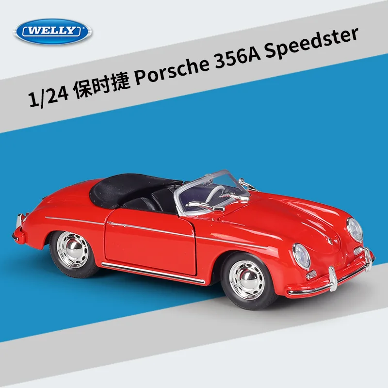 1:24 Porsche 356 A Speedster Diecast Model 8 1:24 Porsche 356 A Speedster Diecast Model - Image 8