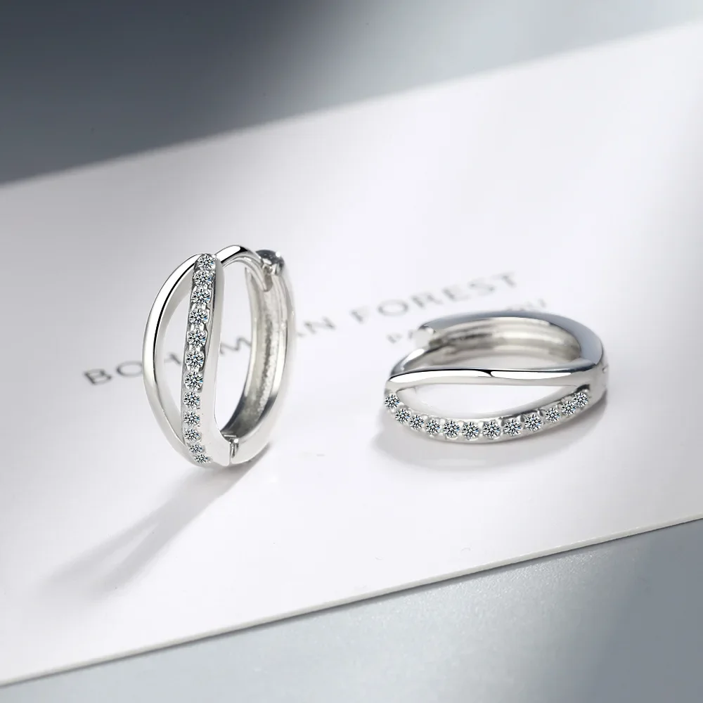 Silver Ring with Zircon Stones Model YS016 2 Silver Ring with Zircon Stones Model YS016 - Image 2