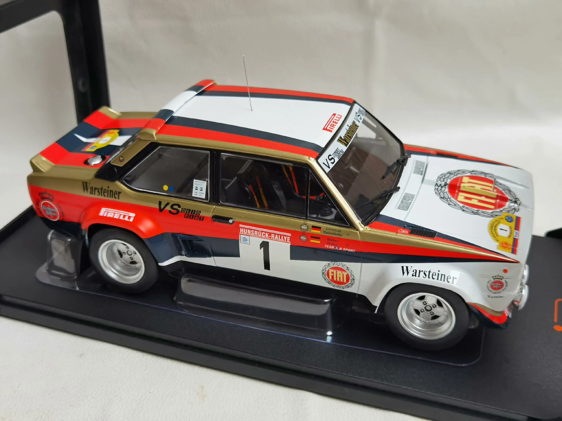 Fiat 131 1980 Rally Car Diecast Model 3 Fiat 131 1980 Rally Car Diecast Model - Image 3