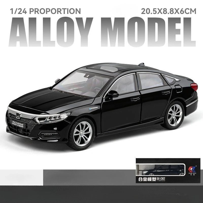 1:24 Honda Accord Miniature Model in White 7 1:24 Honda Accord Miniature Model in White - Image 7