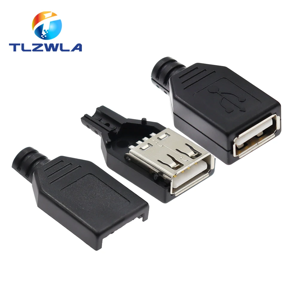 10-Pack USB Type-A Male & Female Connectors Set 4 10-Pack USB Type-A Male & Female Connectors Set - Image 4