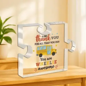 Colorful School Bus Appreciation Acrylic Ornament 10 Sdfa5a42c281e4cdc99293c199eeb6c75G